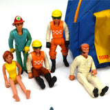 Vintage FISHER-PRICE 'ADVENTURE PEOPLE' FIGURE Lot of 24 Action Figures +Dolphin