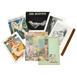 Vintage NUDE MAGAZINE & BOOK LOT 'Real Boudoir' & 'Hollywood Tales' Covers NUDES