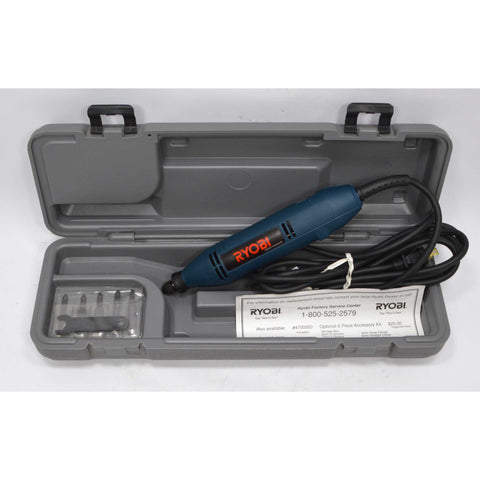New in Open Case RYOBI "DETAIL CARVER" No. DC500 Complete in Tool Box NEVER USED