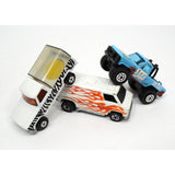 Vintage MATCHBOX HOT WHEELS & A-TEAM VAN c.1973-83 Truck/Van Lot of 5 WILDLIFE +