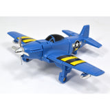 Vintage TONKA GOBOTS "ACE" #67 Guardian Robot MUSTANG FIGHTER JET w/ CARD-BACK!