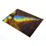 Antique SALESMAN SAMPLE(?) Painted Tile/Panel "COLUMBIAN ART METAL WORKS" (1of8)