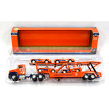 New in Box! LIONEL "LIONELVILLE AUTO TRANSPORT" Diecast CAR CARRIER w/ 4 CARS!!