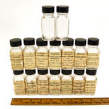 Vintage U.S NAVY "MEDICAL DEPARTMENT" MEDICINE SET of 16 Bottles w/ OPIUM-POISON
