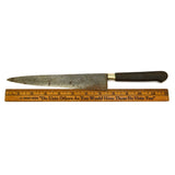 Vintage A. LACROIX SABATIER 12-1/8" French CHEF'S KNIFE Carbon Steel from FRANCE