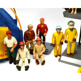 Vintage FISHER-PRICE 'ADVENTURE PEOPLE' FIGURE Lot of 24 Action Figures +Dolphin