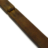 Antique UNBRANDED FOLDING CALIPER-RULE Wood & Copper PRIMITIVE MULTI-TOOL c.19th