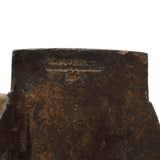 Antique BROAD / HEWING AXE Signed "F. MORRIS..." Extra Sexy Handle! OHIO PATTERN