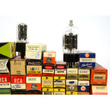 Vintage VACUUM TUBE Lot of 73 NOS TUBES + Extras! RCA Tung-Sol GE Sylvania CBS +