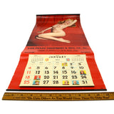 Vtg MARILYN MONROE 1953 GOLDEN DREAMS Nude Pin-up Calendar VAN PRAGG ADVERTISING
