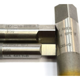 Briefly Used NORTH AMERICAN TOOL CO TAP Lot of 3 Special NPT TAPS 1/8" 1/4" 1/2"