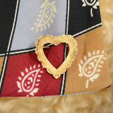 Huge 39" STIER BEAR by KATHLEEN WALLACE Mohair Stuffed OOAK + 14K GOLD HEART PIN