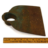 Vintage SANDUSKY TOOL CO "PLANTER'S HOE" Farm/Garden Tool w/ PARTIAL PAPER LABEL