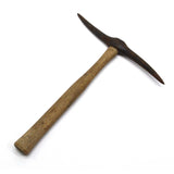 Vintage HAND-HELD ROCK PICK Prospecting/Miners Axe UNUSUAL OPPOSING CURVES Rare!
