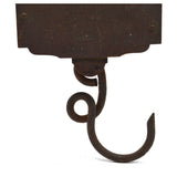 Antique HANGING SCALE Brass & Iron "CIRCULAR SPRING BALANCE" by MORTON & BREMNER