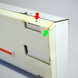 c.1991 "WE INSTALL WALKER MUFFLERS" Double-Sided LIGHTED ADVERTISING SIGN Works!