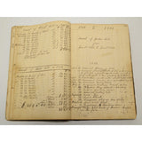 Antique "1846 FARMER'S DAY BOOK" Handwritten FARM ACCOUNT "John Ditmas" Flatbush