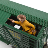 Vintage LIONEL No. 3370 "WELLS FARGO FAST EXPRESS" Outlaw & Sheriff GUNFIGHT CAR