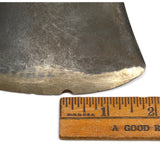 Vintage "CAYUGA" DOUBLE BIT AXE by BARKER ROSE & KIMBALL Peeling EMBOSSED LOGO!
