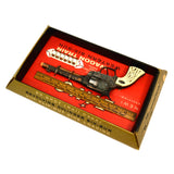 Vintage WAGON TRAIN WESTERN .44 CAP-GUN with "ZING" #48 in Box! LESLIE-HENRY CO.