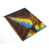 Antique SALESMAN SAMPLE(?) Painted Tile/Panel "COLUMBIAN ART METAL WORKS" (1of8)