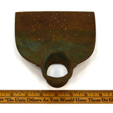 Vintage SANDUSKY TOOL CO "PLANTER'S HOE" Farm/Garden Tool w/ PARTIAL PAPER LABEL