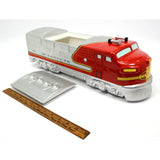 Never Used LIONEL "SANTA FE" Train/Locomotive COOKIE JAR Enesco EXCELLENT IN BOX