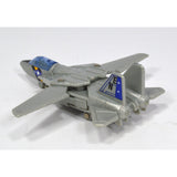 Vintage TONKA GOBOTS "SKY-JACK" Renegade Robot JET FIGHTER PLANE w/ CARD-BACK!