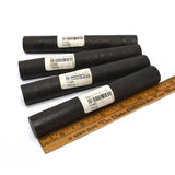 Lot of 4 pcs "EBONY TURN BLANK" 4 Pieces; 6" long x 7/8" dia ea. PEN BLANKS