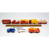 Vintage MATCHBOX c.1972-79 SERVICE-RESCUE VEHICLES Lot of 8 SUPERFAST/LESNEY CO.