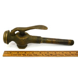 Antique BRASS WATER HOSE NOZZLE Unusual! GARDEN/LAWN Repurpose STEAMPUNK Alt Art