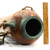 Vintage COPPER FIRE EXTINGUISHER (Empty) "GUARDENE" by PYRENE MFG. CO Newark, NJ