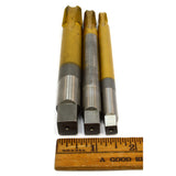 Briefly Used NORTH AMERICAN TOOL CO TAP Lot of 3 Special NPT TAPS 1/8" 1/4" 1/2"