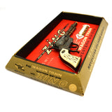 Vintage WAGON TRAIN WESTERN .44 CAP-GUN with "ZING" #48 in Box! LESLIE-HENRY CO.