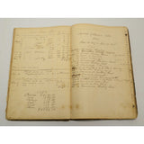 Antique "1846 FARMER'S DAY BOOK" Handwritten FARM ACCOUNT "John Ditmas" Flatbush
