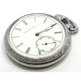 Antique ELGIN 1888 POCKET WATCH 15 Jewels, 16s, H3G31 in Open Face DEFIANCE CASE