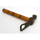 Vintage BRASS & FAUX BAMBOO MULTI-TOOL 3-Tools HAMMER, BOTTLE OPENER & CORKSCREW