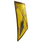 Vintage DOUBLE ARROW ROAD SIGN 24"x24" Left/Right Pointing Arrows AWESOME PATINA