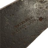 Antique ICE HARVESTING AXE Fire Ax "UNDERHILL EDGE TOOL CO." c.1852 Sexy Handle!