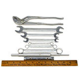 Excellent! HEYCO BMW TRUNK TOOL KIT Lot of 9 Metric Tools #'s 300 350 & 450 EUC