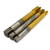 Briefly Used NORTH AMERICAN TOOL CO TAP Lot of 3 Special NPT TAPS 1/8" 1/4" 1/2"