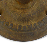 Antique SMALL CAST IRON ANVIL by HAMMACHER SCHLEMMER "H.S & CO" 209 Bowery, N.Y.