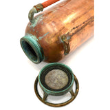 Vintage COPPER FIRE EXTINGUISHER (Empty) "GUARDENE" by PYRENE MFG. CO Newark, NJ
