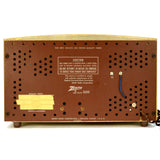 Vintage ZENITH AM-FM "LONG DISTANCE" TUBE RADIO No. 730 Mid Century c.1959 WORKS