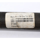 Lot of 4 pcs "EBONY TURN BLANK" 4 Pieces; 6" long x 7/8" dia ea. PEN BLANKS