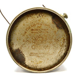 Vintage COLEMAN Model 220D GAS LANTERN Nickel-Plated & Green Top 2-MANTLE c1950s