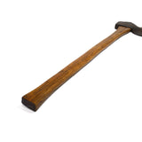 Antique BROAD / HEWING AXE Signed "F. MORRIS..." Extra Sexy Handle! OHIO PATTERN