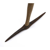 Vintage HAND-HELD ROCK PICK Prospecting/Miners Axe UNUSUAL OPPOSING CURVES Rare!