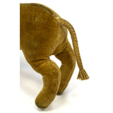 Vintage STEIFF ESEL DONKEY 4" Red Halter/Bridle c.1950-58 *NO ID'S* Brown VELVET