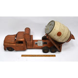 Vintage STRUCTO READY-MIX CONCRETE" TRUCK Cement Mixer BROWN-GOLD **Has Issues**